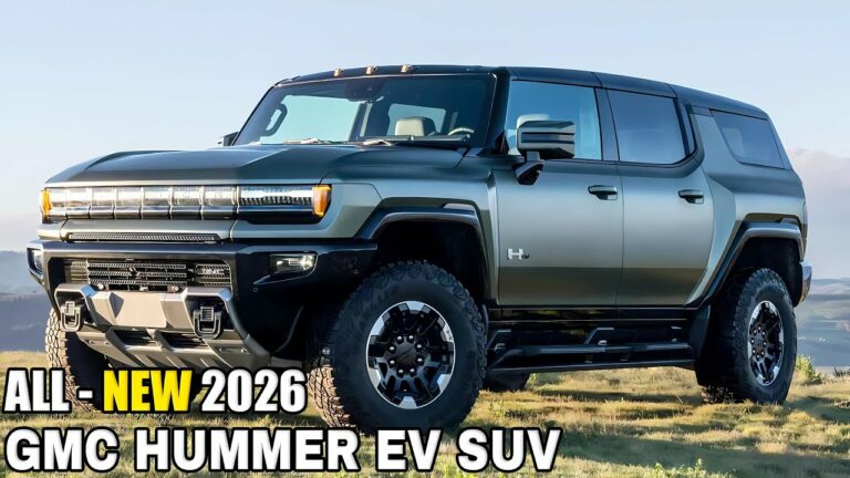 2026 Gmc Hummer Ev Redesign