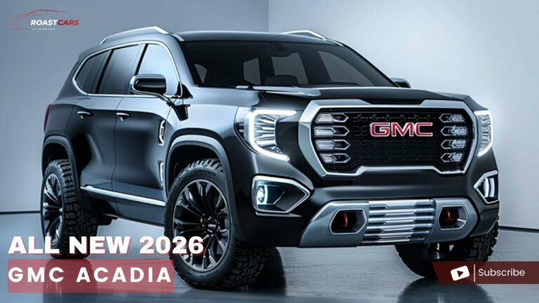 2026 Gmc Acadia Limited Release Date